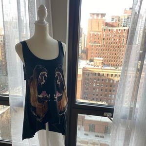 Black Doberman Graphic Tunic